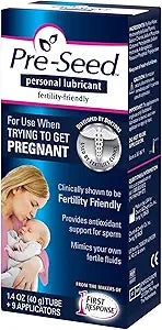 Pre-Seed Fertility-Friendly Personal Lubricant for Couples