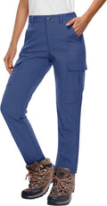 Women's Fleece Lined Waterproof Hiking Pants - Warm, Durable Fit