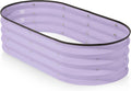 Galvanized Raised Garden Beds Outdoor 4x2x1 ft - Durable Raised