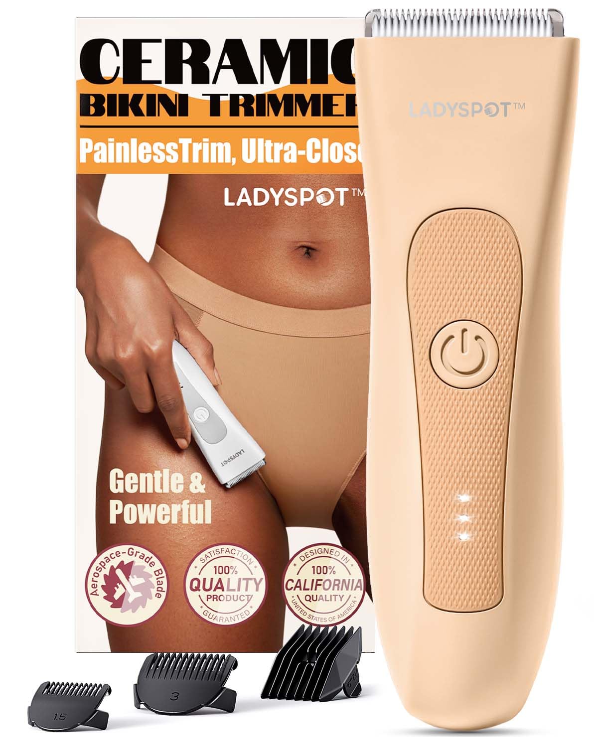 LADYSPOT Finishing Trimmers for Women - Ultimate Grooming Kit