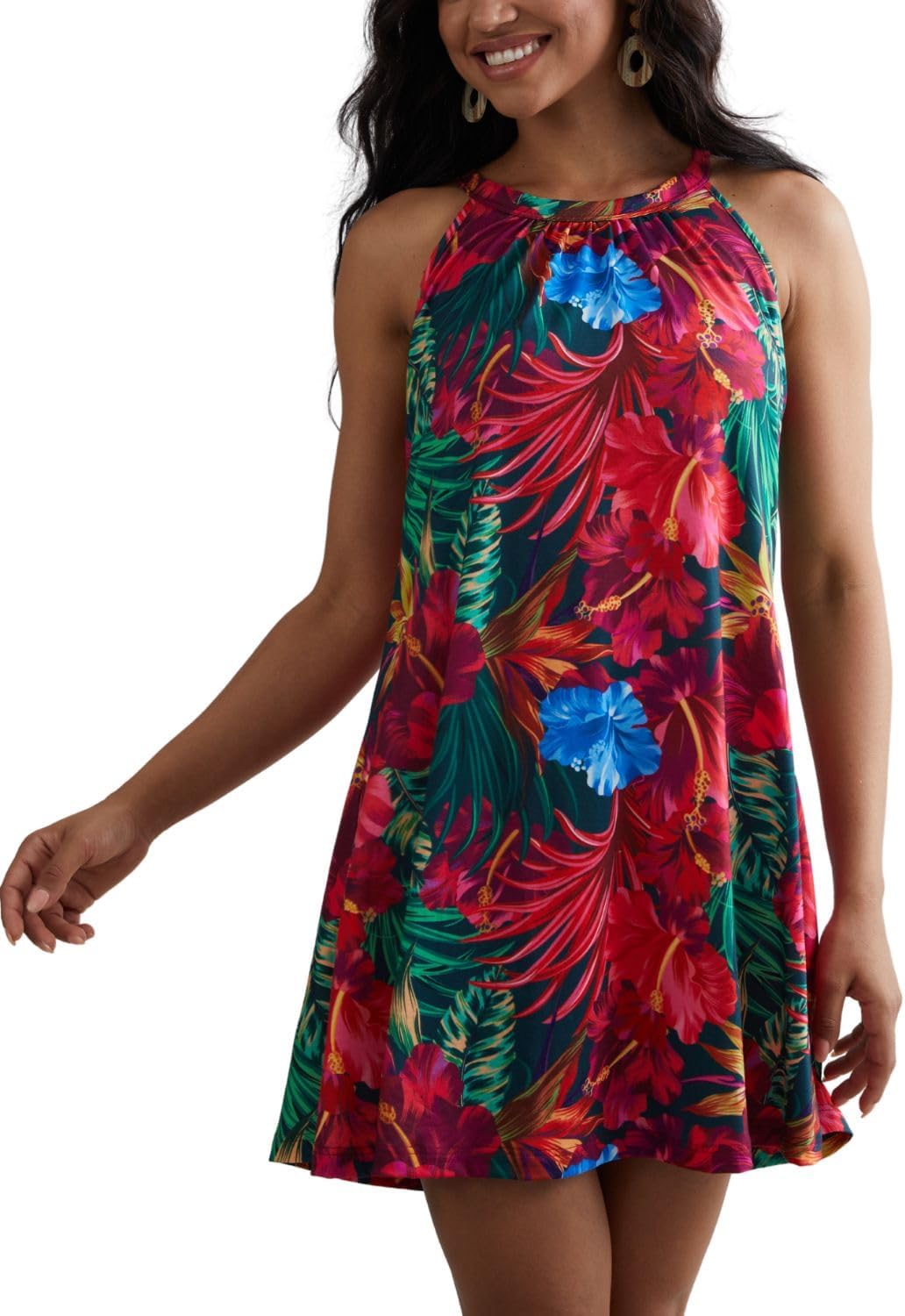 ANYFITTING Summer Dress with Built in Bra for Beach Fun