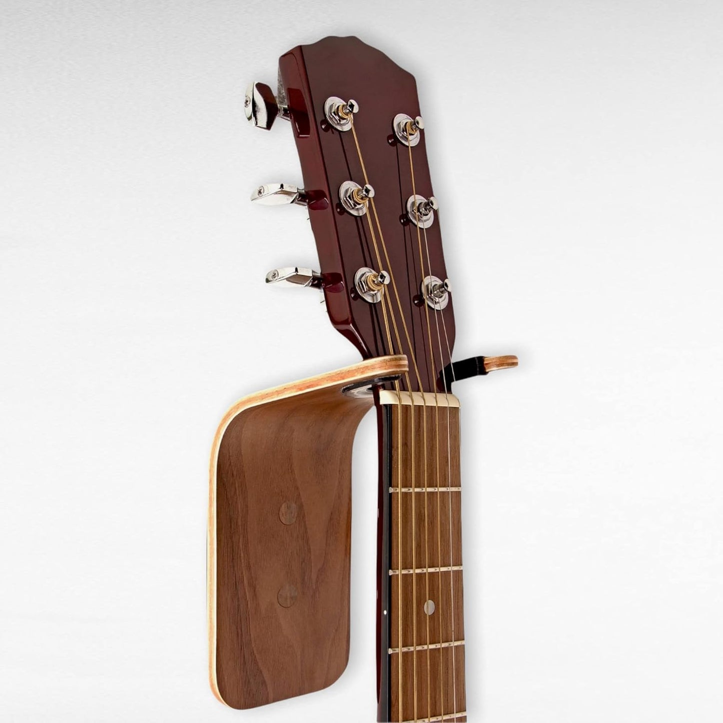 Guitar Wall Hanger for Acoustic and Ukulele - Elegant Design