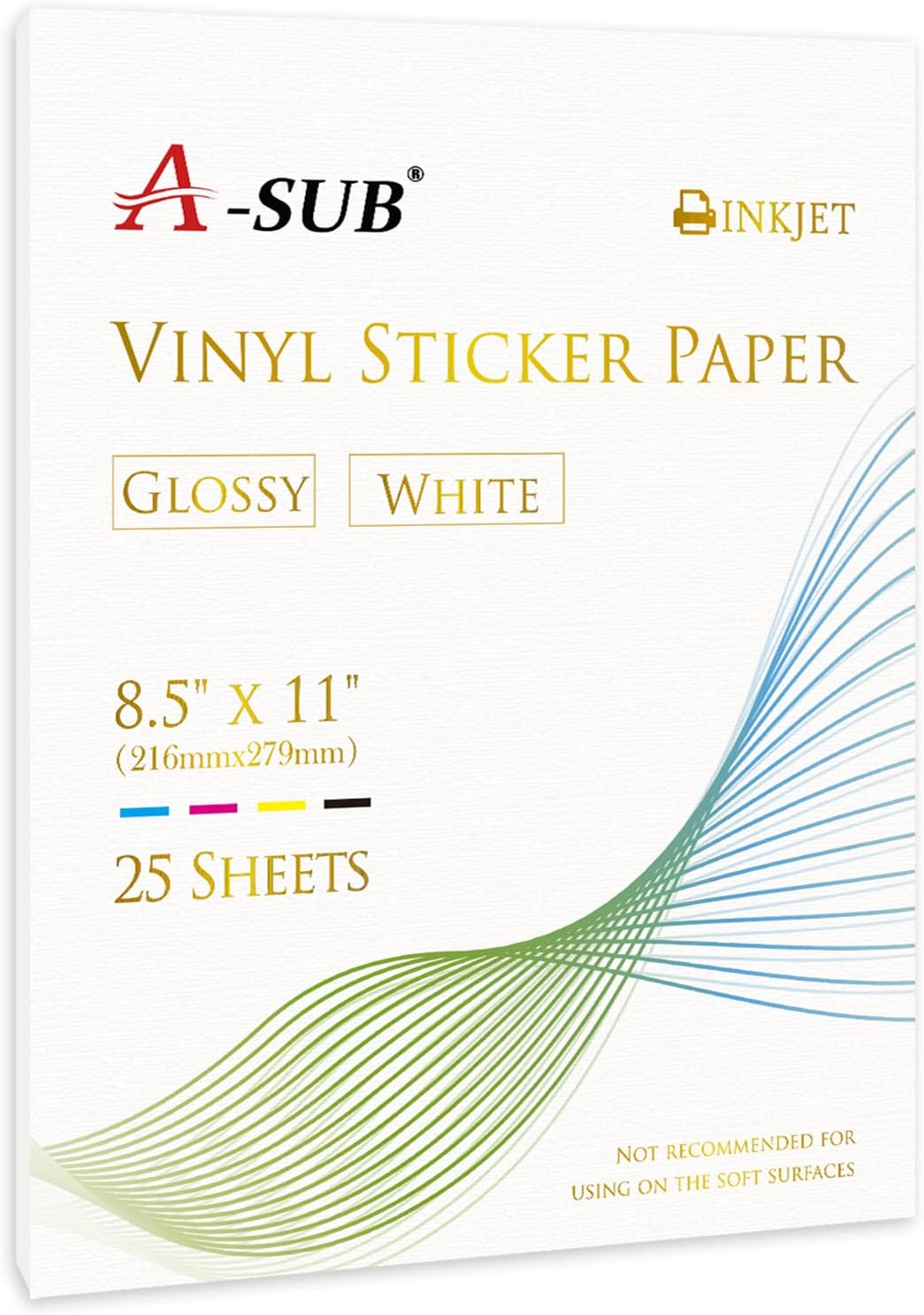 Glossy Waterproof Inkjet Printable Vinyl - DIY Decals