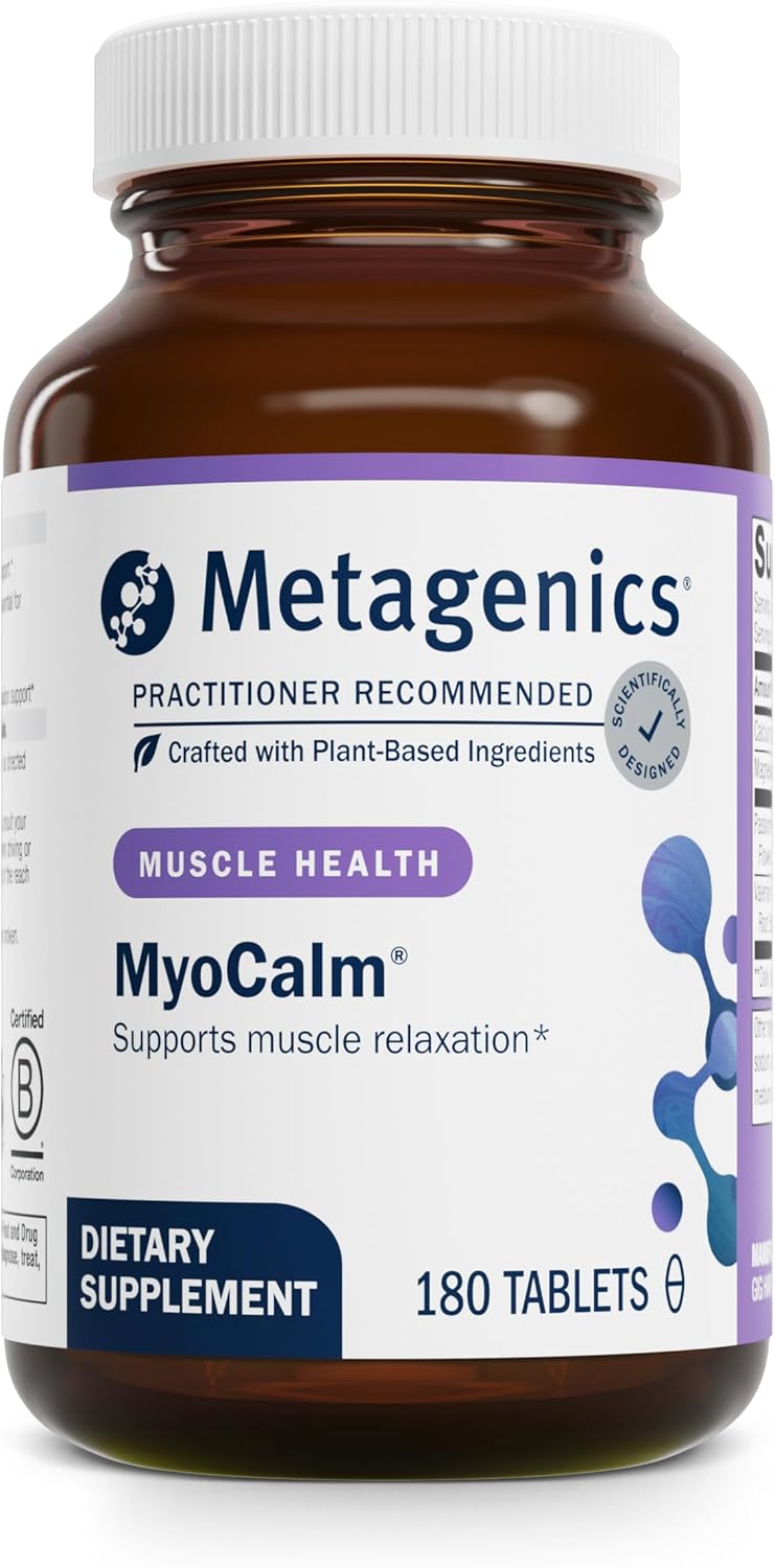 MyoCalm Calcium & Magnesium Supplement for Muscle Relaxation