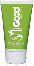 All Natural Personal Lubricant Almost Naked 4 oz (Pack of 10) - Gentle