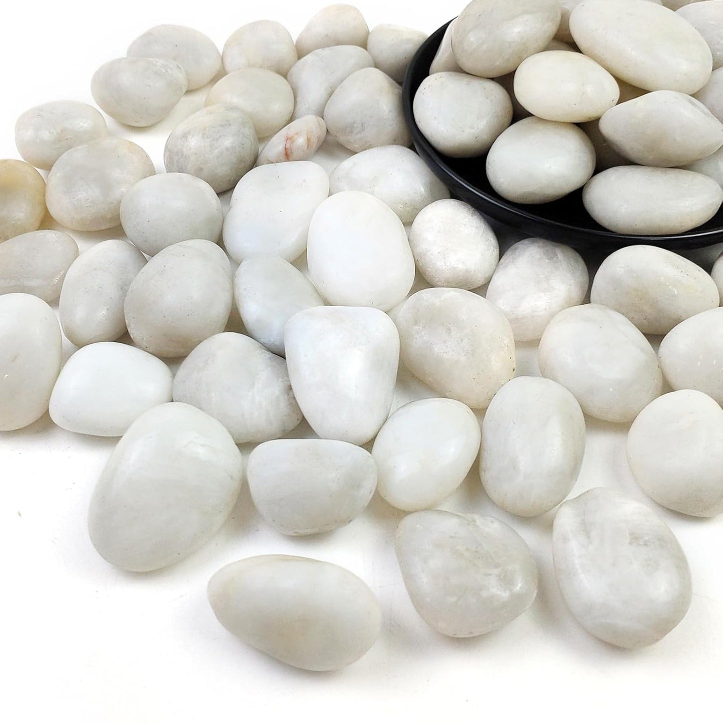 20LB White River Rocks for Landscaping and Decorative Use
