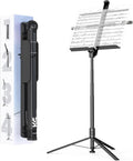 KraftGeek 66ft Capsule Music Stand for Sheet Music - Portable