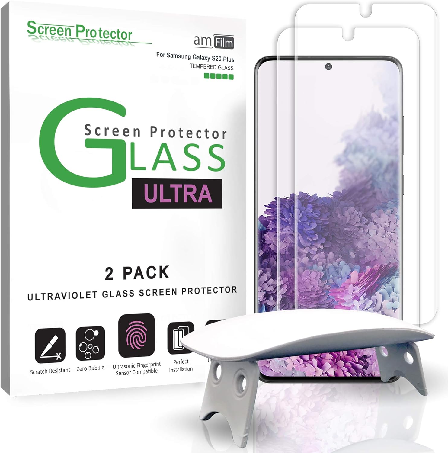 amFilm Ultra Glass Screen Protector for Galaxy S20 Plus Review