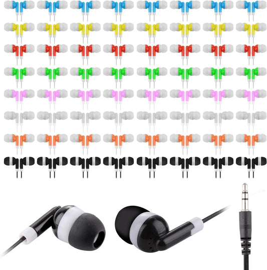 50 Colorful Ladont Kids Earbuds for School
