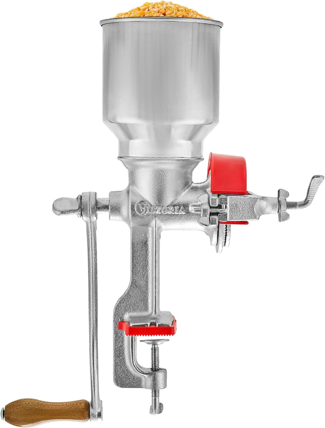 Victoria Manual Cast Iron Grain Mill for Efficient Grinding