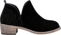 Vepose Women's Short Ankle Boots Low Heel - Breathable Suede Booties