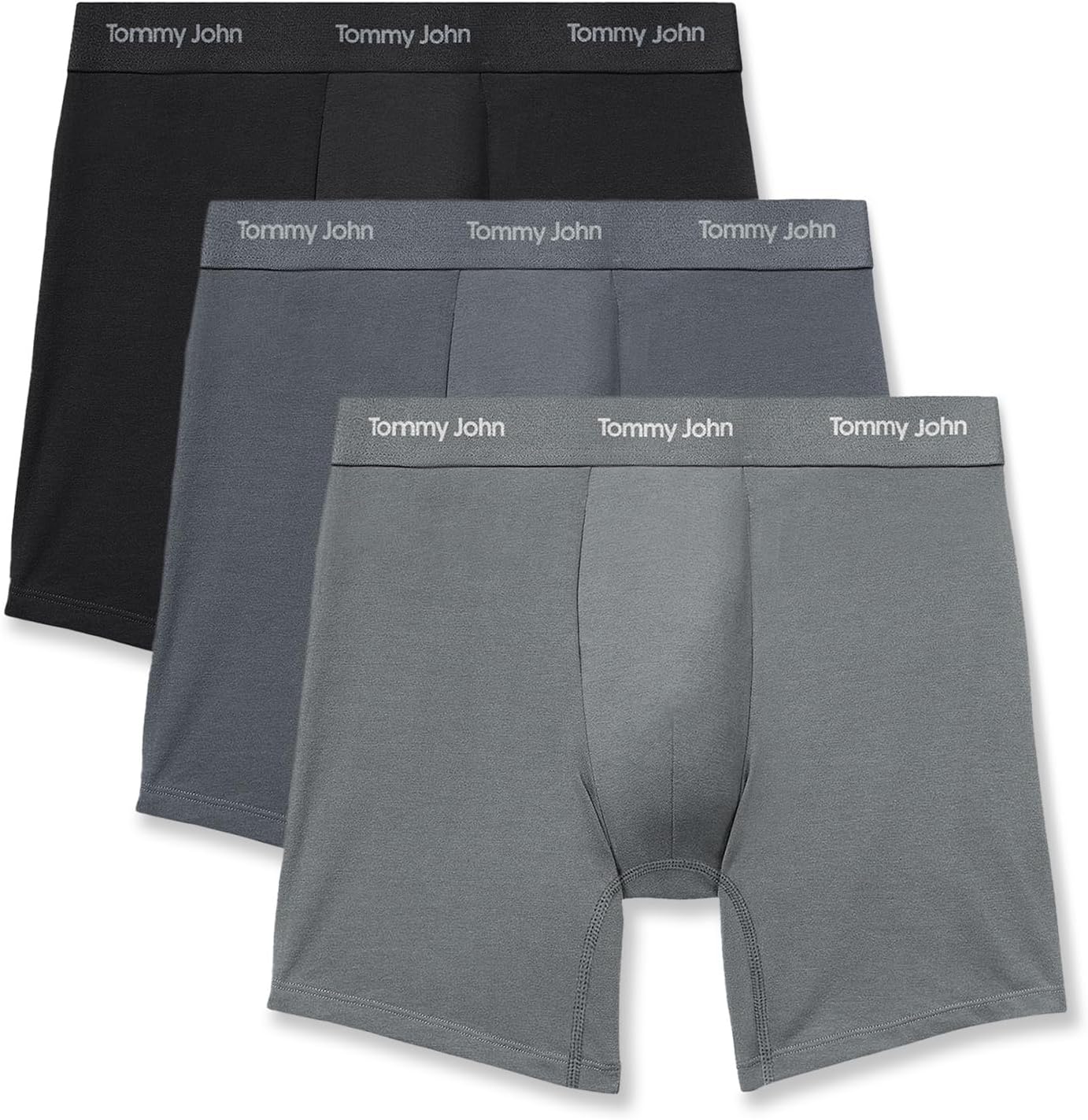 Tommy John Men's Luxe Modal 6in Boxer Briefs for Ultimate Comfort
