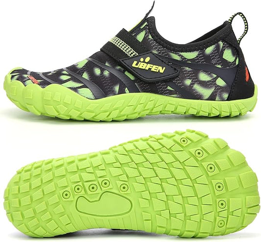 UBFEN Water Shoes for Kids - Quick Dry Aqua Socks for Beach