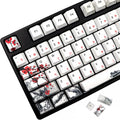 Japanese PBT Plum Blossom Keycaps 110 Keys OEM Profile - Durable