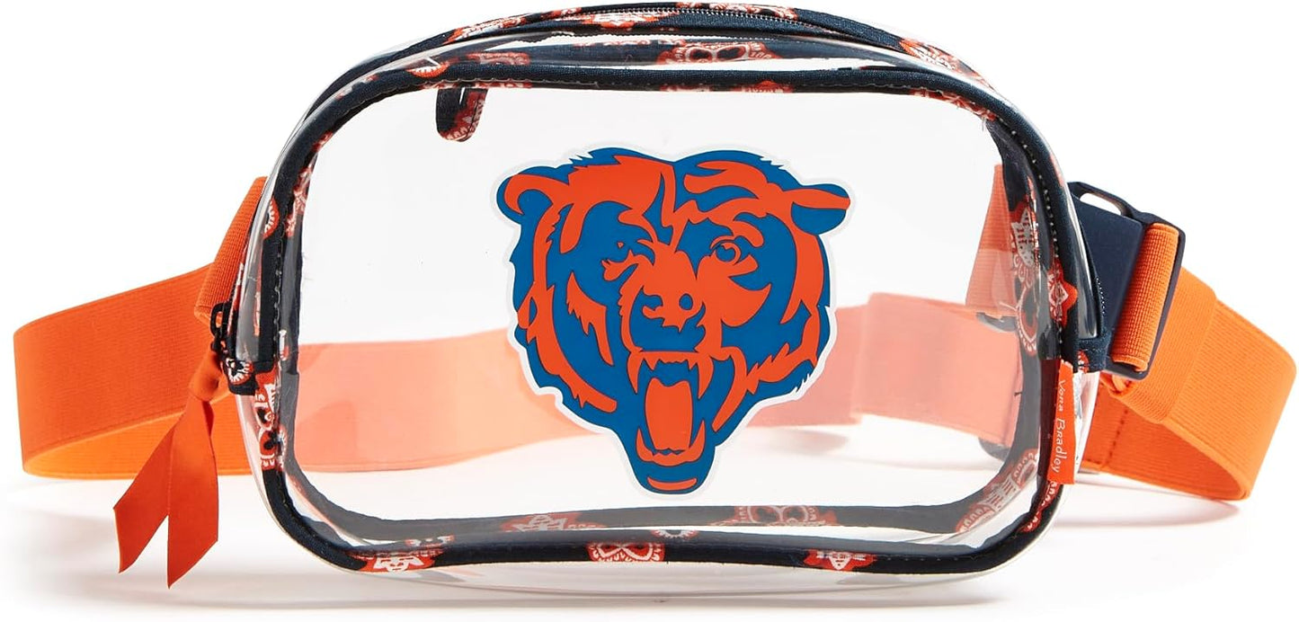 Vera Bradley Women's NFL Clear Small Belt Bag for Team Spirit