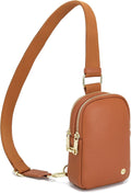 Travel Small Sling Bag Leather Crossbody Bag for Women - RFID Safe