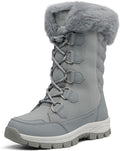 DREAM PAIRS Women's Waterproof Mid-Calf Snow Boots - Faux Fur Warmth