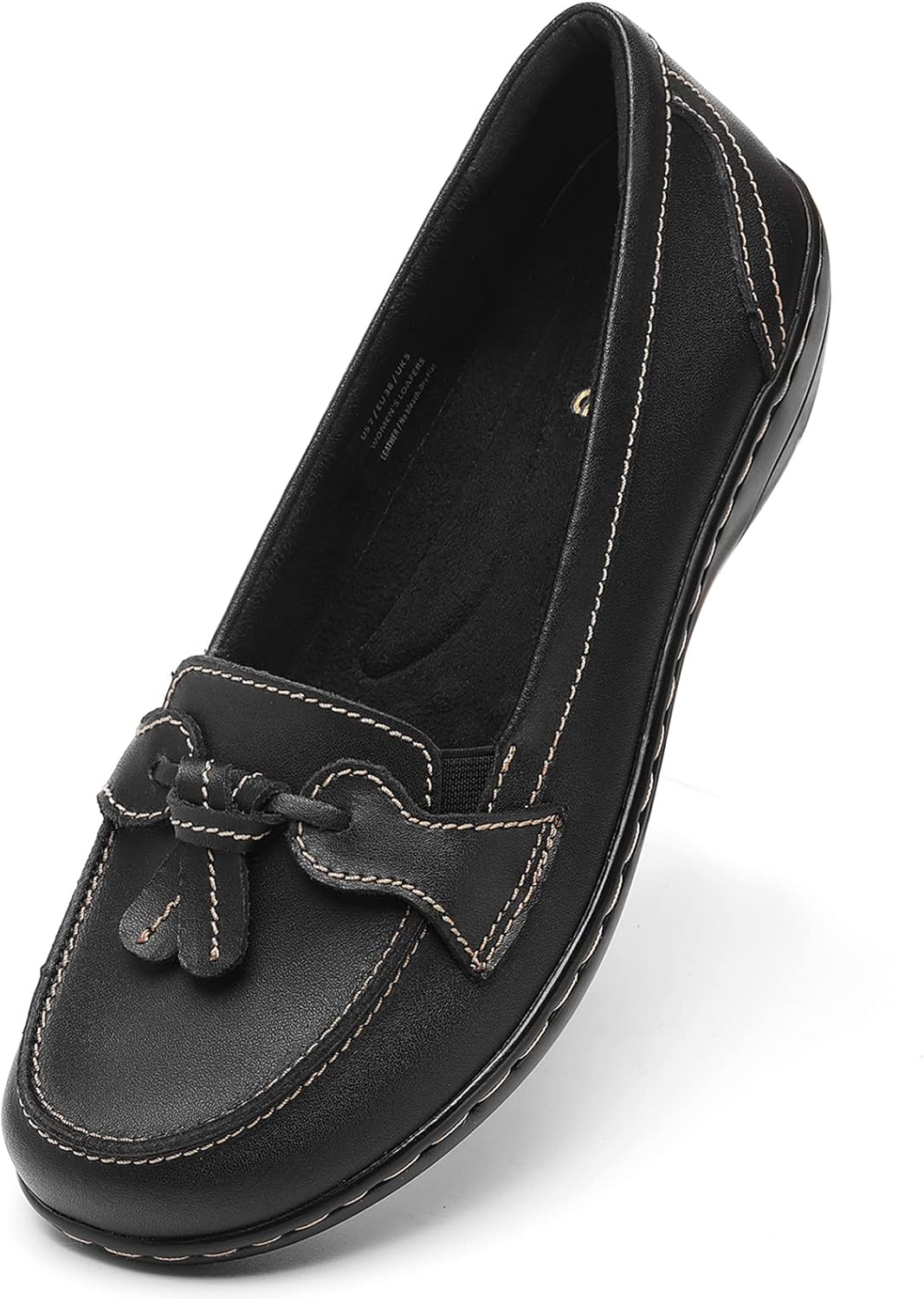 Artisure Women's Classic Comfort Leather Loafers for Everyday Wear