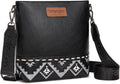 Wrangler Crossbody Purses for Women Two Tone Crossbody Bags - Stylish