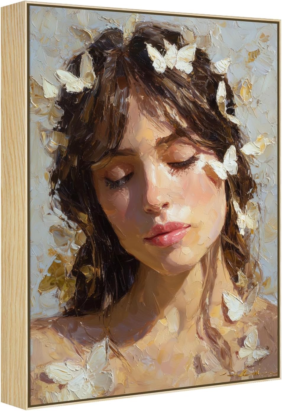 Floater Frame for 16x20 Canvas Paintings - Modern Home Decor