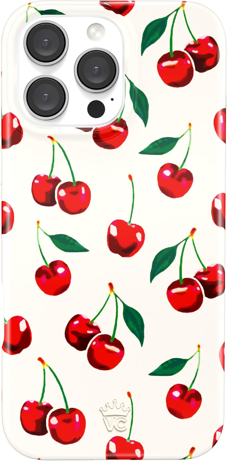 VELVET CAVIAR iPhone 16 Pro Max Case Cherry - Stylish Protection