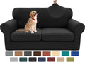 XINEAGE 3 Pieces Couch Covers for 2 Cushion Sofa Slipcover