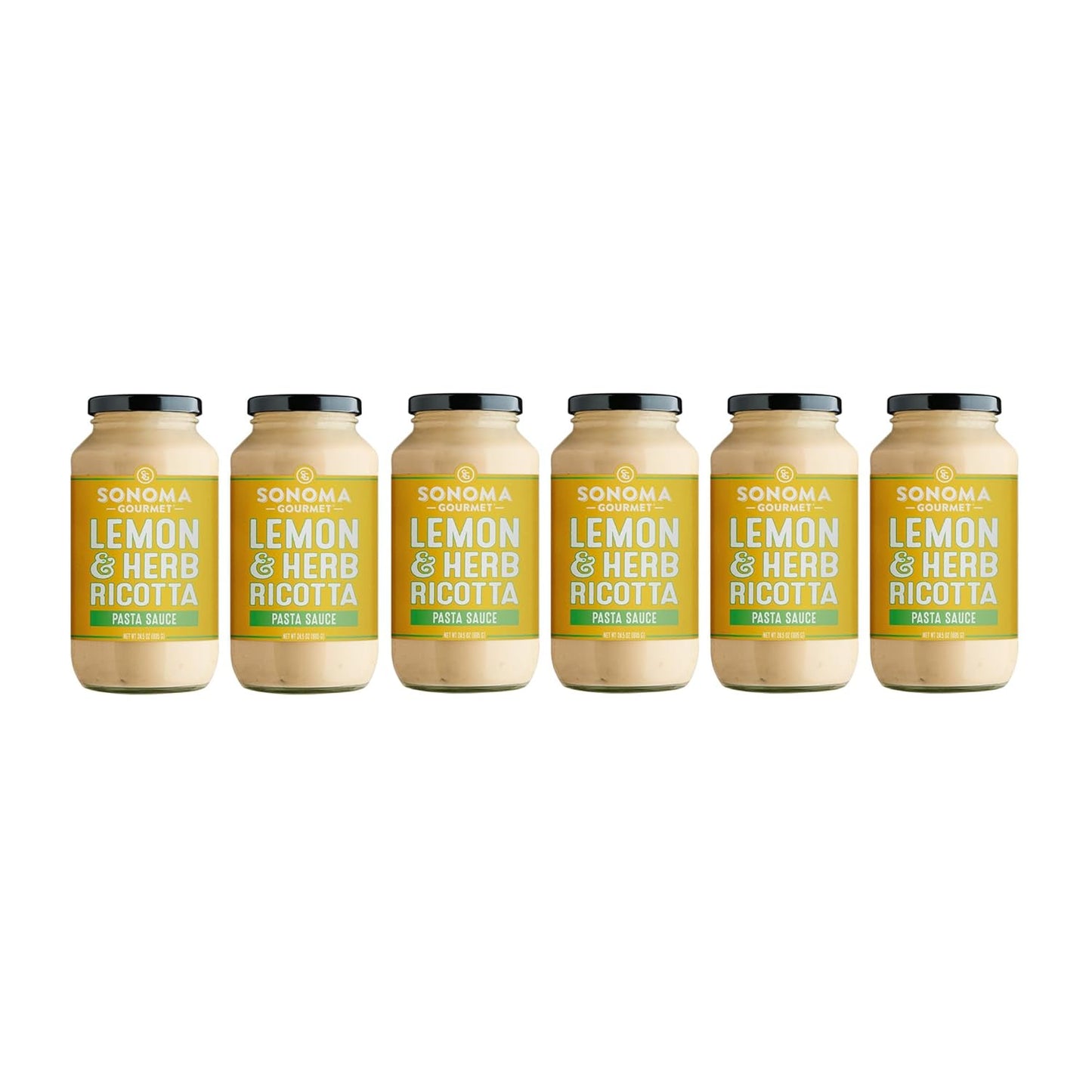 Lemon Herb Ricotta Pasta Sauce - Fresh Ingredients, No Sugar Added