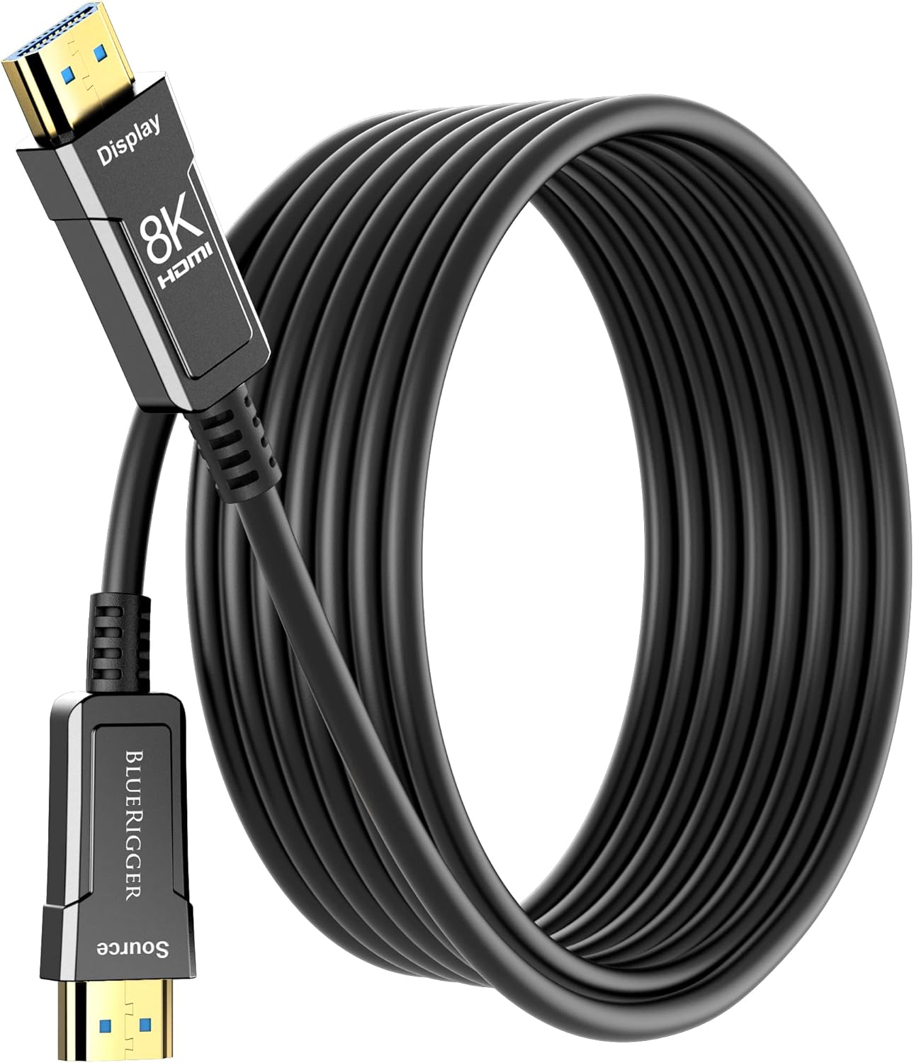 BlueRigger 8K Fiber Optic HDMI Cable 25FT for Gaming and VR