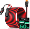 12AWG XT60i Solar Cable 50FT - Heavy-Duty Solar Extension