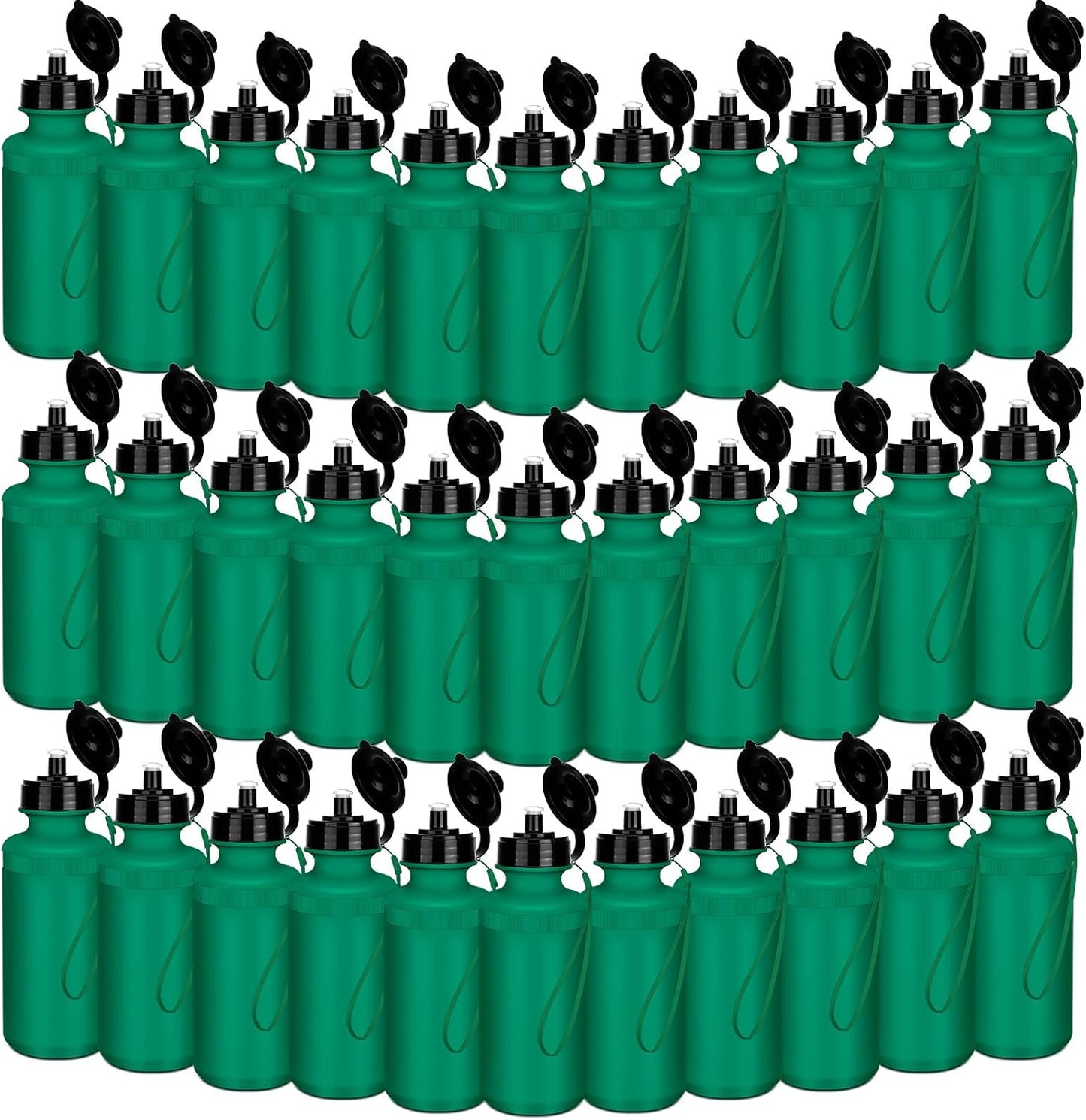 72 Pcs Reusable Water Bottles Bulk for Sports and DIY Projects