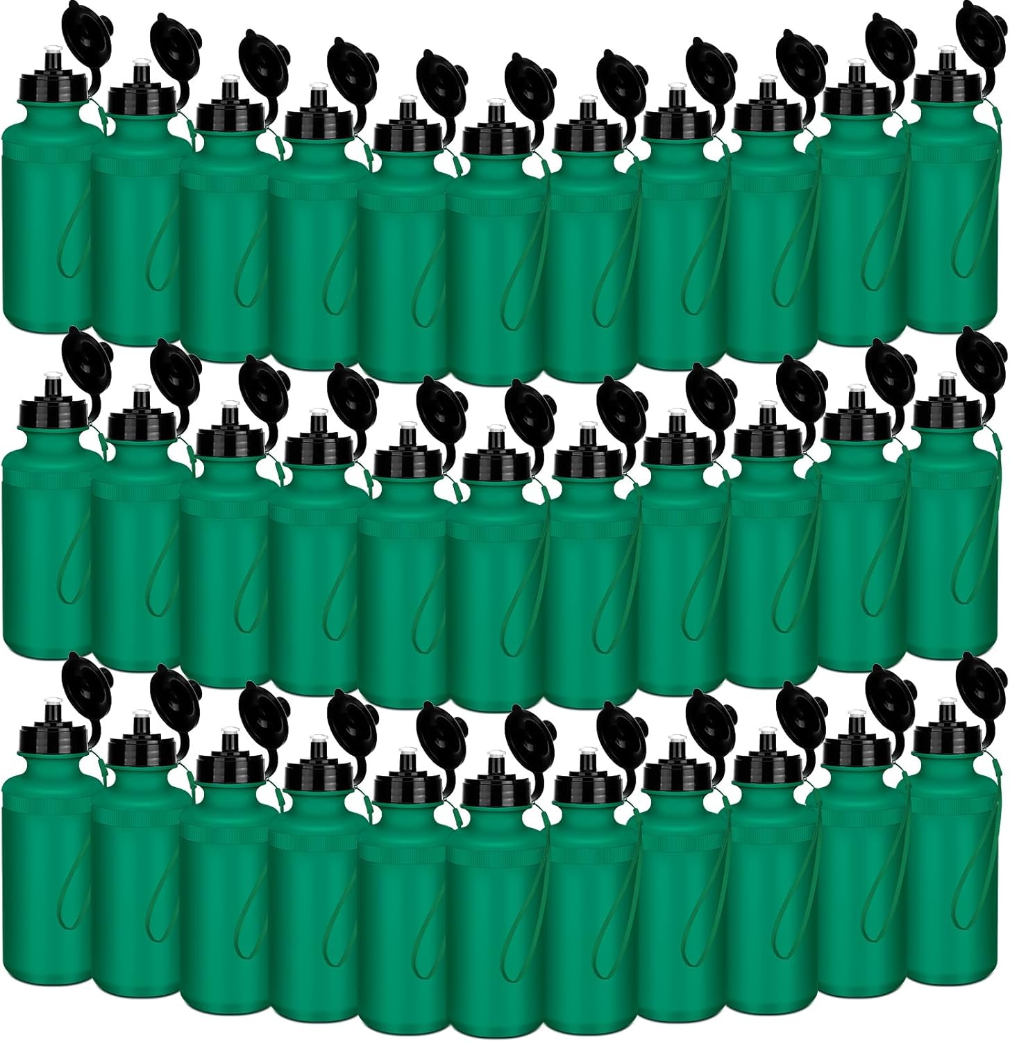 72 Pcs Reusable Water Bottles Bulk for Sports and DIY Projects