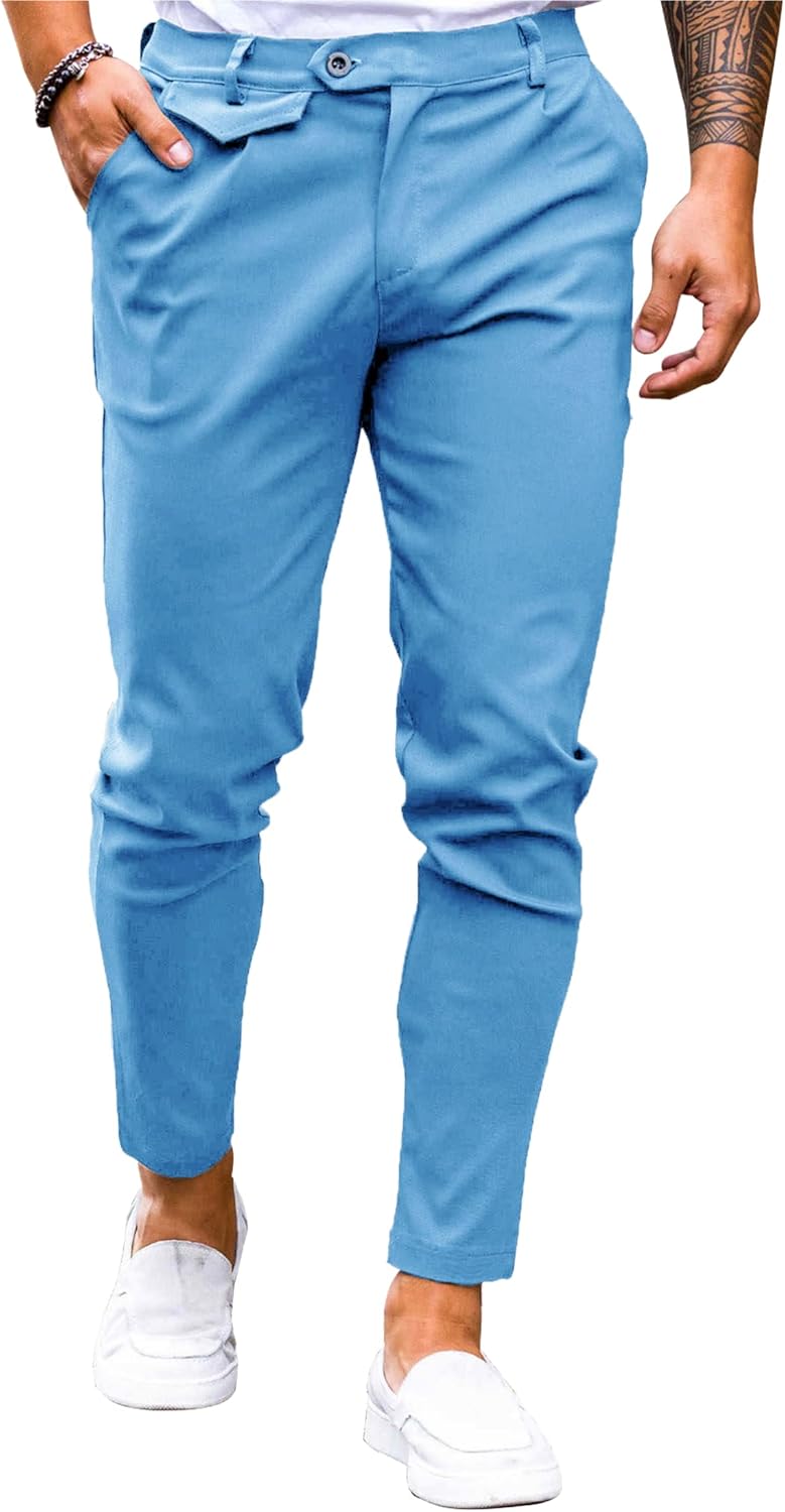 Mens Chinos Slim Fit Pants for Comfort and Style in Any Season