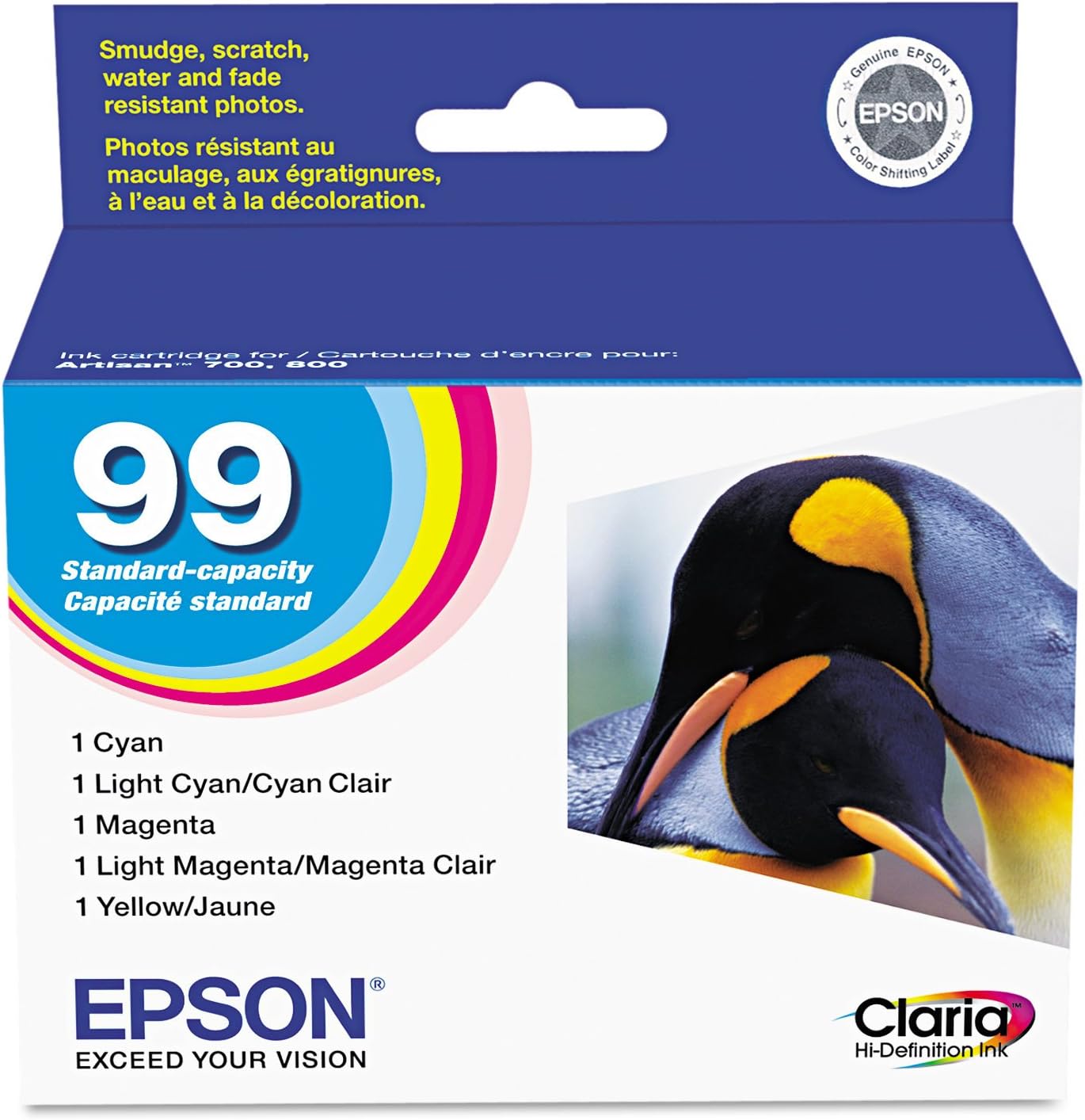 EPSON 99 Claria Hi-Definition Ink Cartridge Combo Pack Review