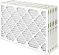 Mann+Hummel 12x24x1 MERV 8 Pleated HVAC Filters 6 Pack - Cleaner Air