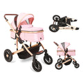 Trenana 2 in1 Baby Stroller: Luxury Reversible Bassinet