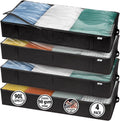 Closet Organizers and Storage Under Bed Containers - 4 Pack