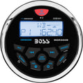 BOSS Audio MCKGB350B.6 Marine Gauge Receiver and Speaker Package