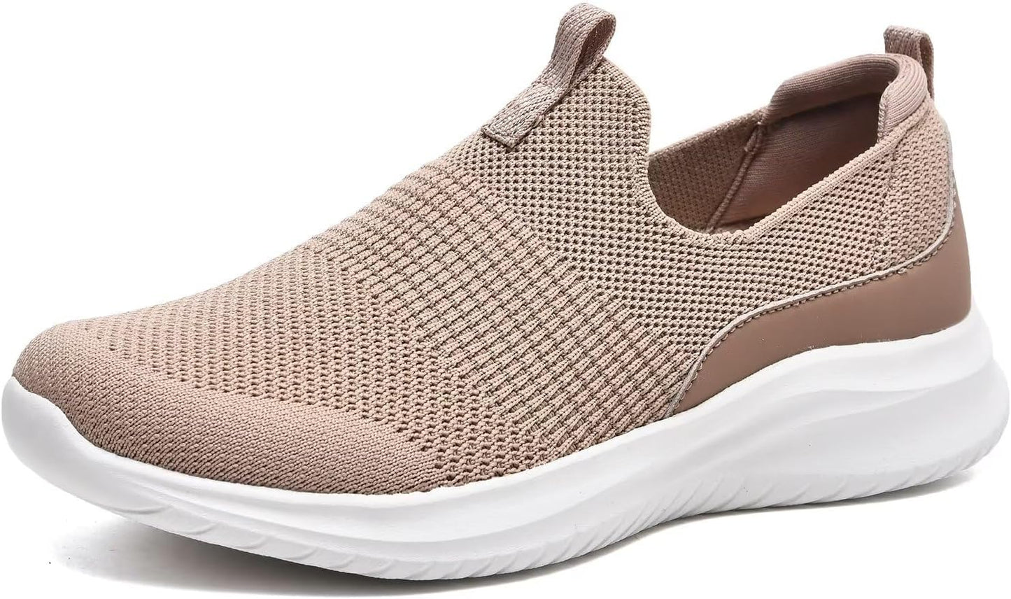 TIOSEBON Women's Comfortable Slip On Walking Tennis Shoes