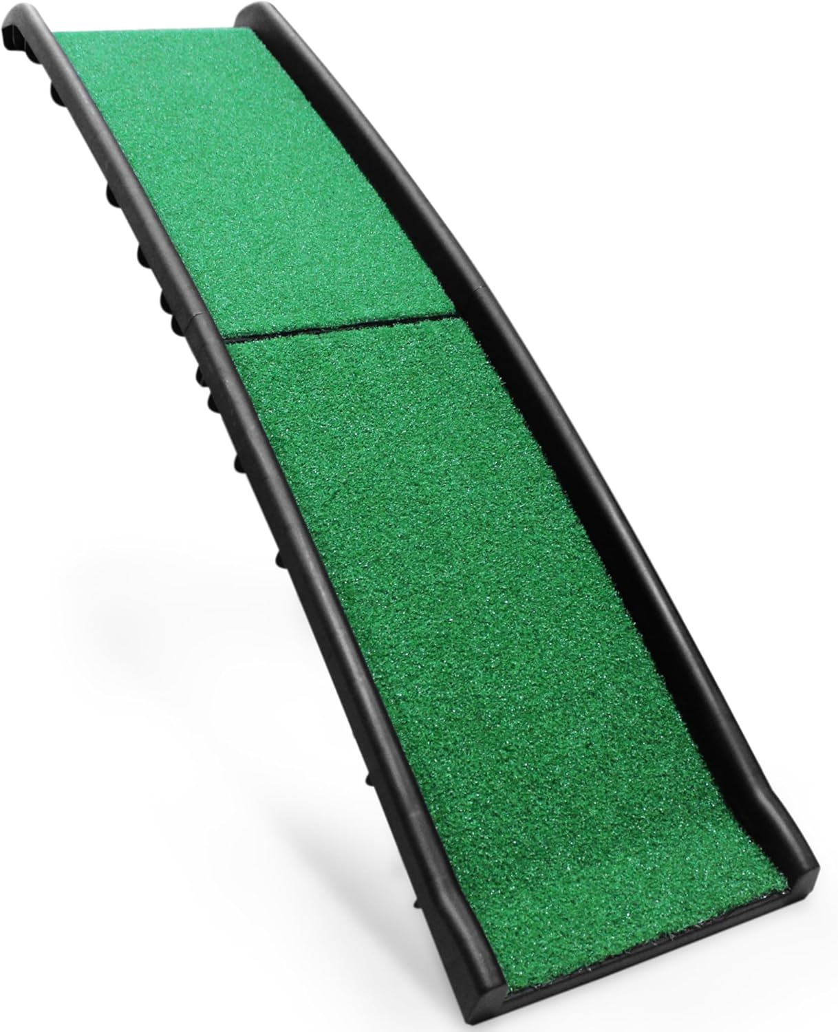 PawStep Pet Ramp with Poly Grass - Lightweight & Portable Design