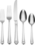 Oneida Eave 20 Piece Everyday Flatware Set - Stylish, Durable Dining