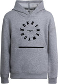 Boys Pullover Hoodie DKNY - Soft Fleece Logo Sweatshirt (Sizes 8-20)