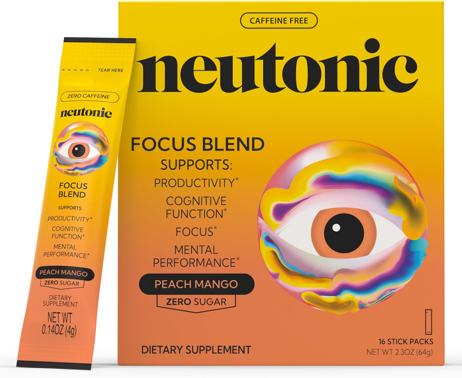 Neutonic Nootropic Focus Blend Powder for Enhanced Clarity