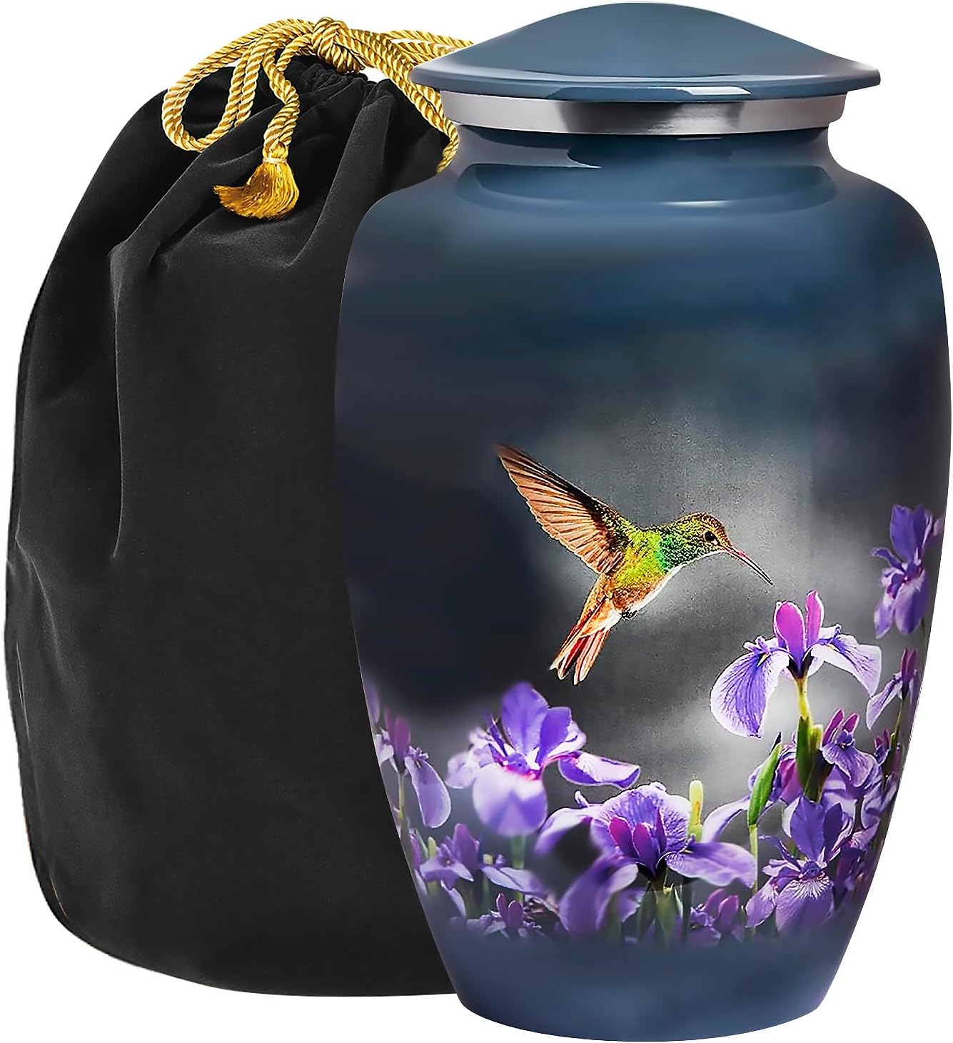 Trupoint Memorials Cremation Urns for Adult Ashes with Hummingbird