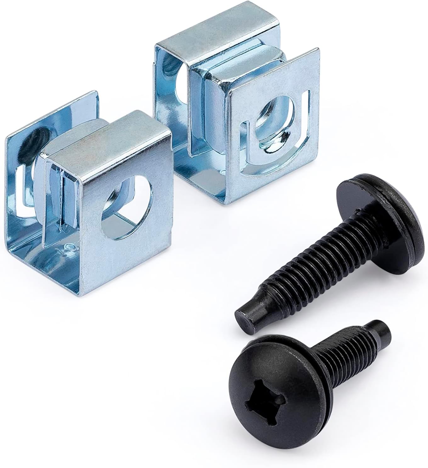 10-32 Server Rack Screws and Clip Nuts for Reliable Mounting