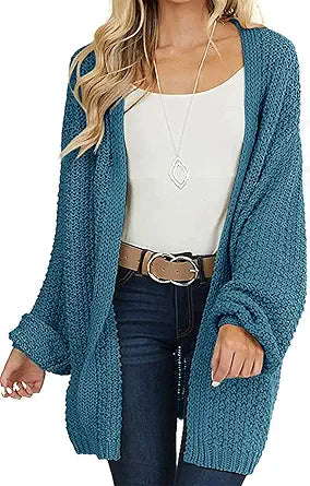 MEROKEETY Women's Chunky Knit Cardigan for Cozy Fall Days