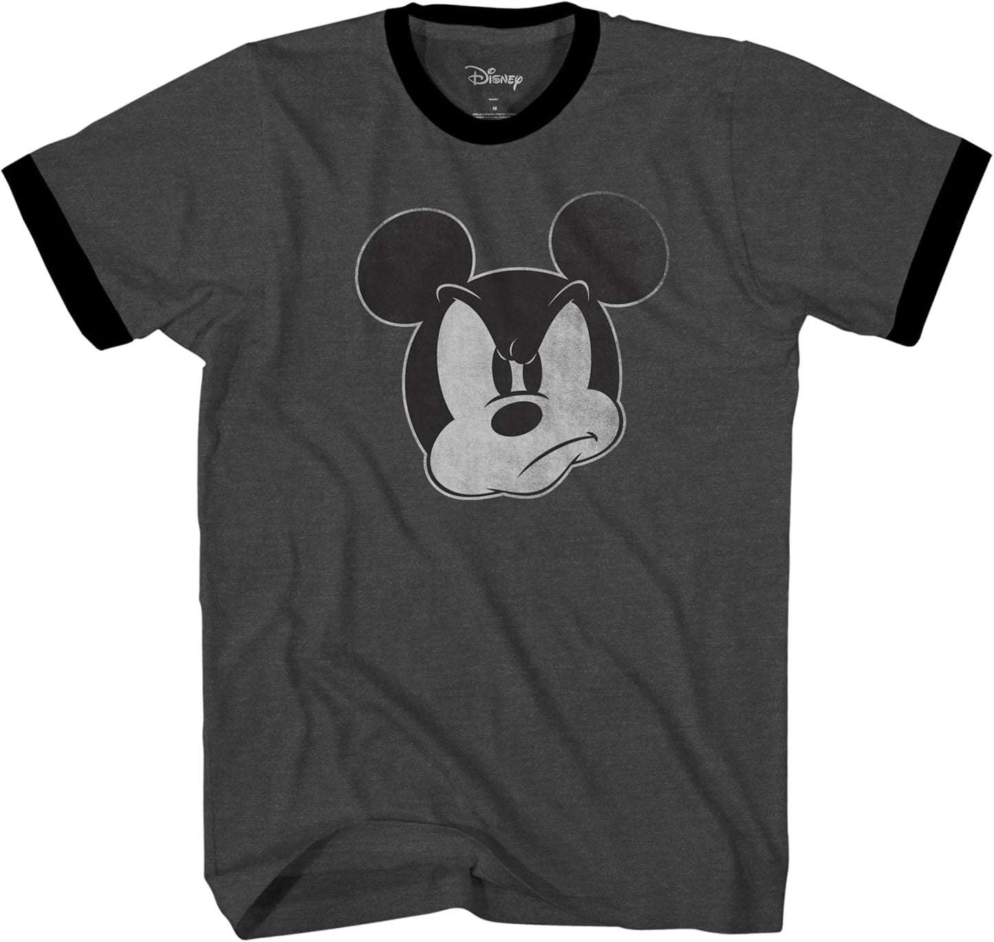 Vintage Mickey Mouse Tee - Mad Engine - Distressed Design - Adult Size