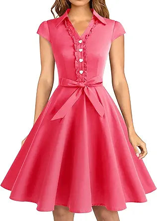 Wedtrend Women's 1950s Retro Rockabilly Dress for Every Occasion