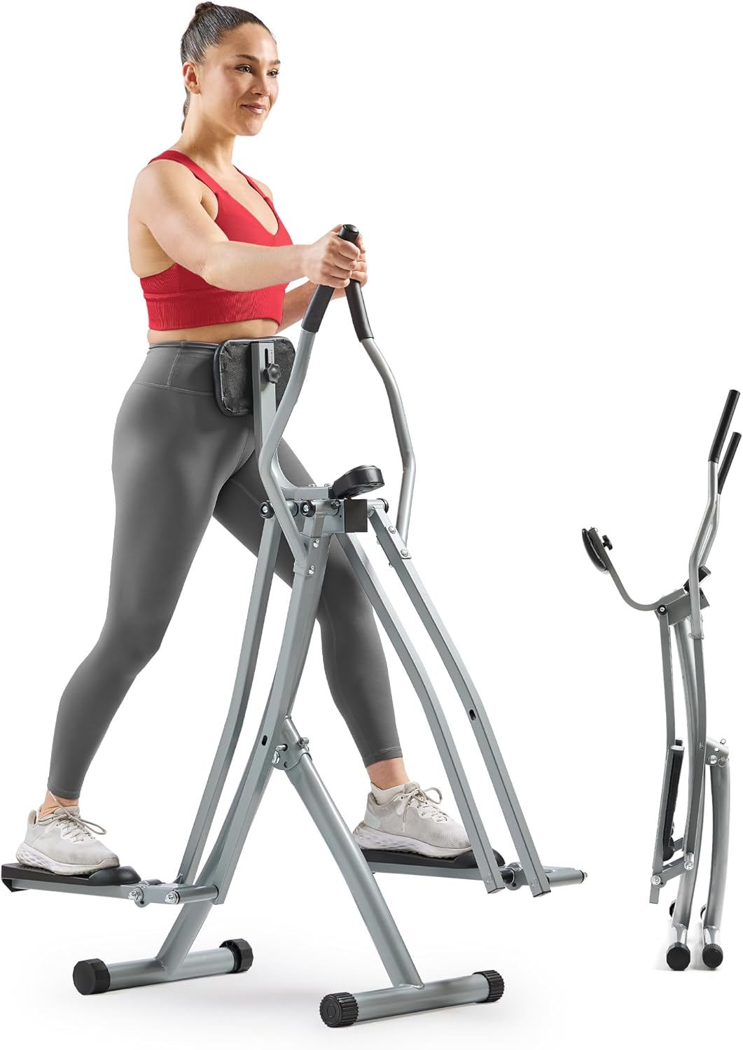 Sunny Health & Fitness Smart Air Walk Elliptical for Home Use