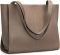 befen Genuine Leather Tote Bag for Women Work - Roomy Laptop