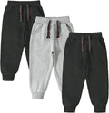 Toddler Boys and Girls Cotton Pull on Sweatpants for Comfort